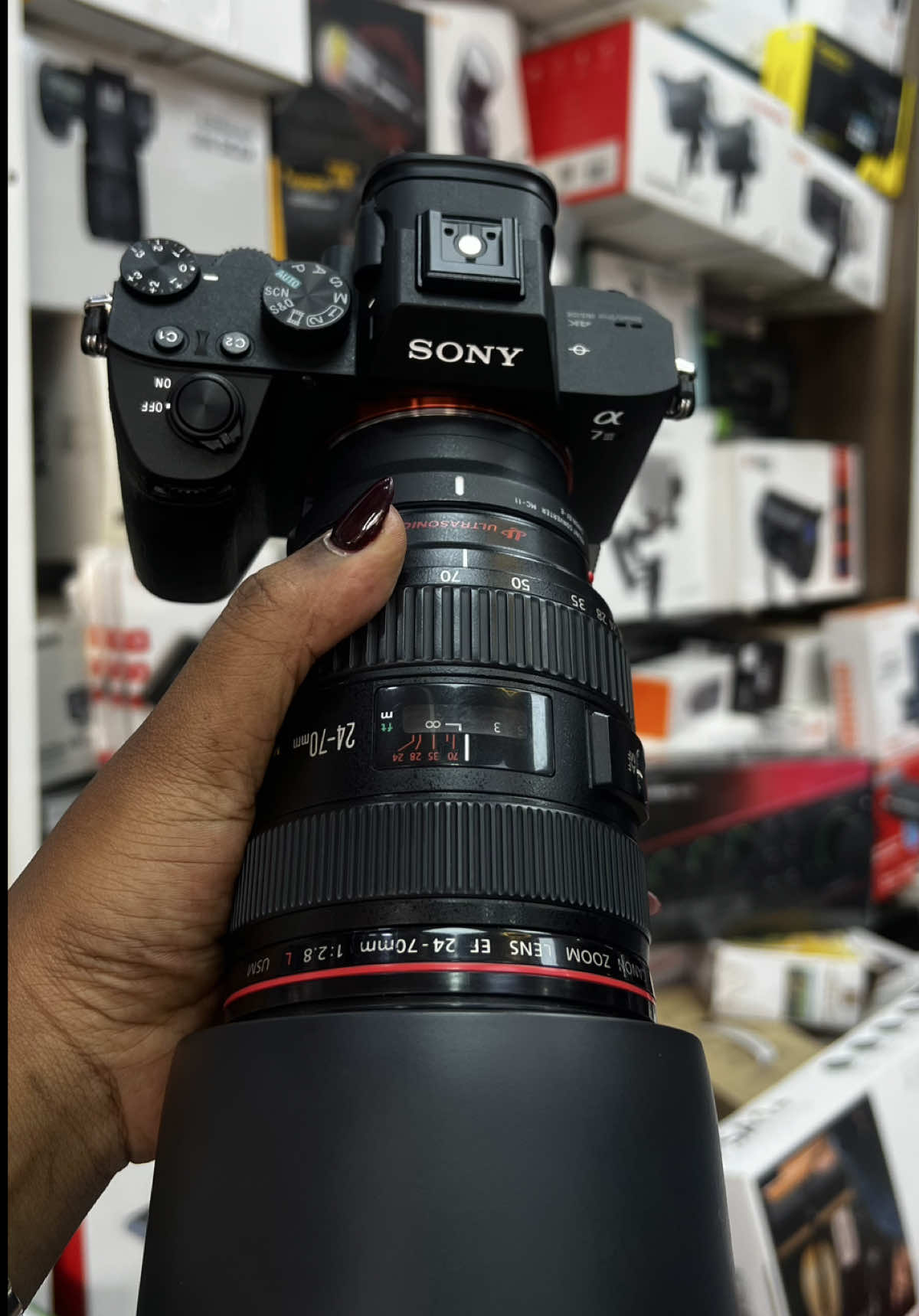 @Mutuman Cameras and phones