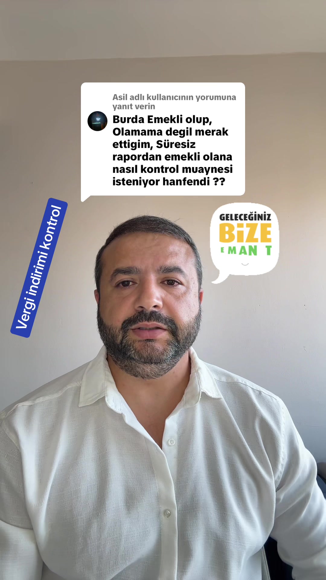 @Kredini geri almak istermisin