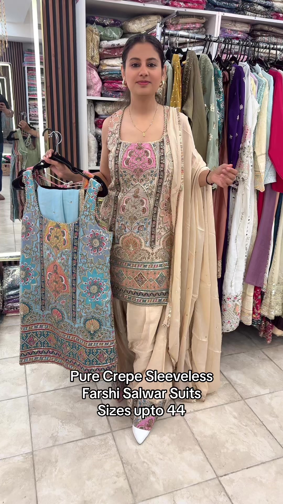 @Lukhnowi Fashions Chikankari