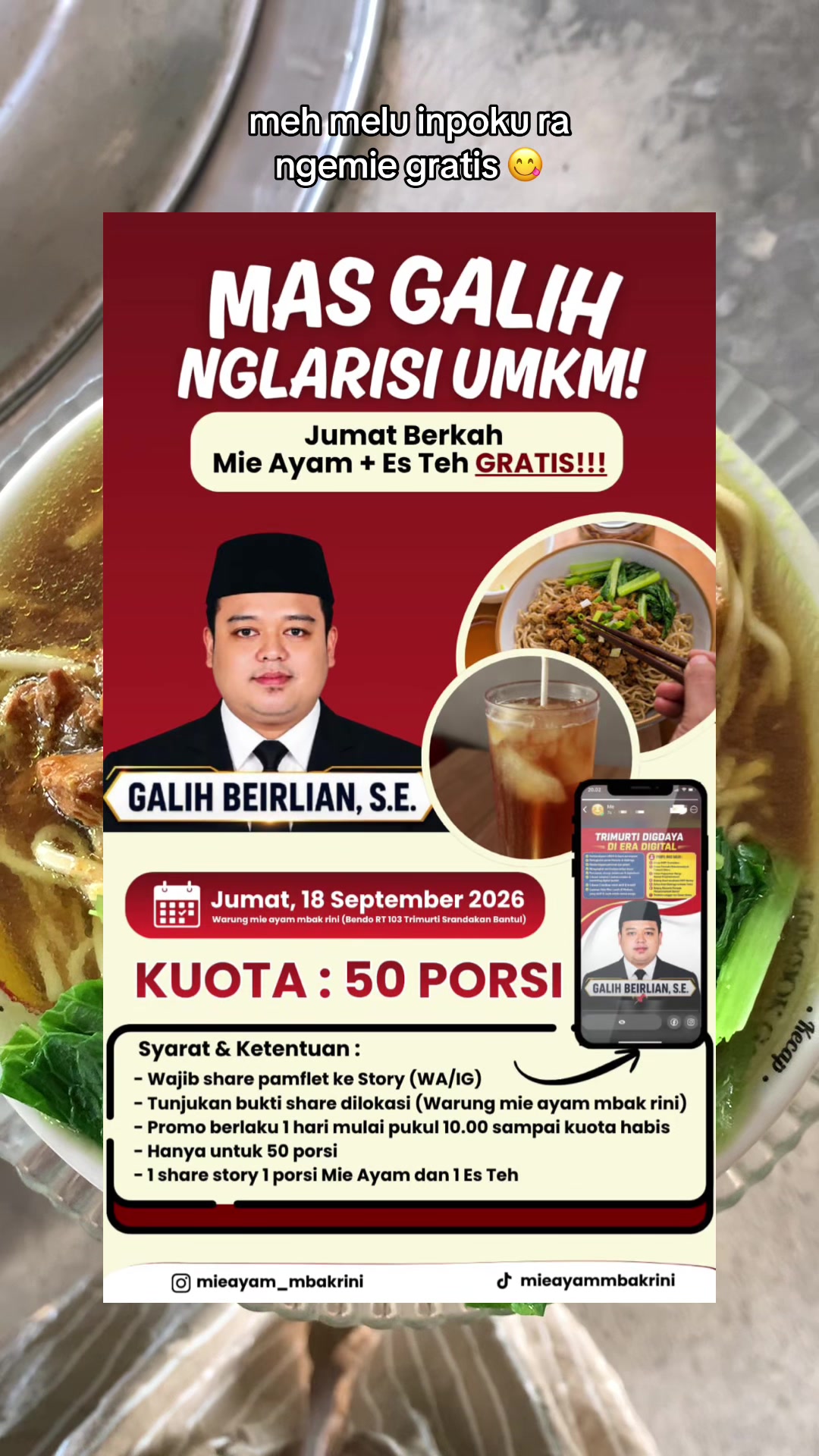@MIE AYAM MBAK RINI 🍜