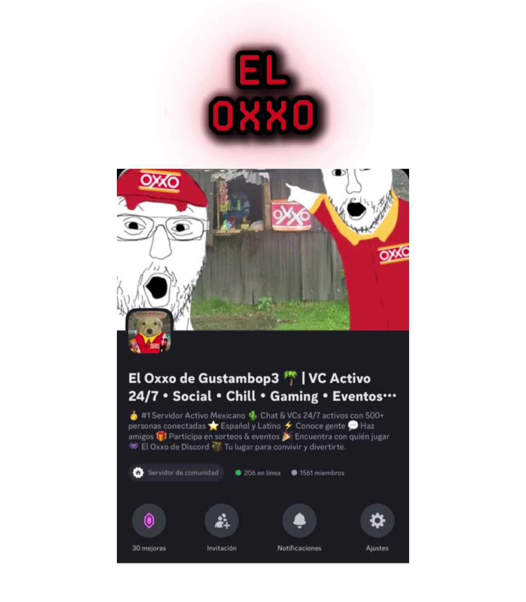 @UNETE A El Oxxo de Discord