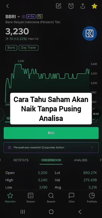 @Tool Saham di Bio Profil
