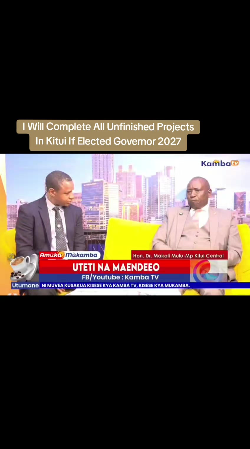 @Hon.Dr.Makali Mulu,CBS,MP