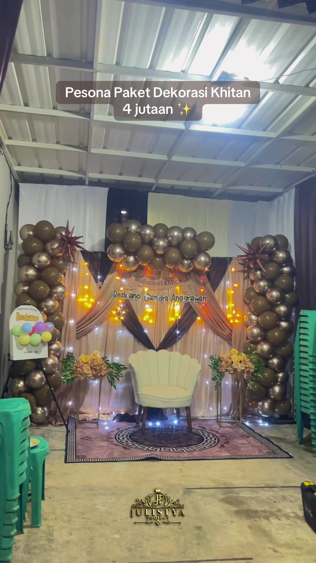 @pasutri tukang dekor