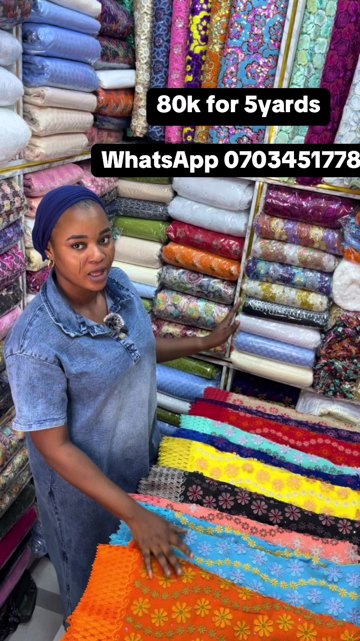 @FABRICS &ABAYA VENDOR IN LAGOS