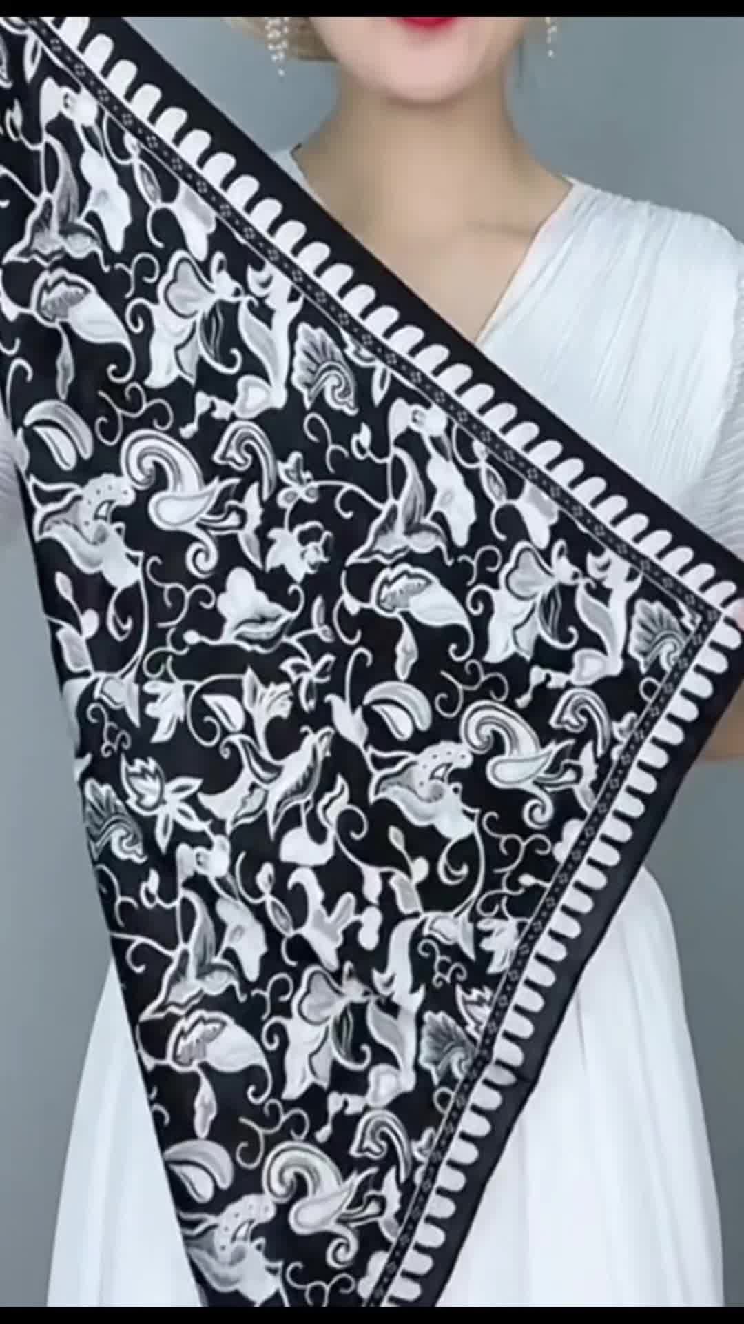@Silk Scarf