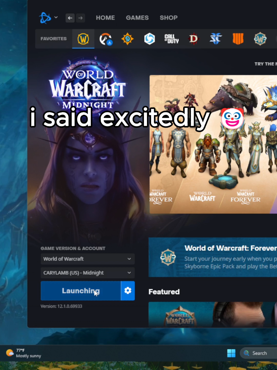 @Veelia in Azeroth