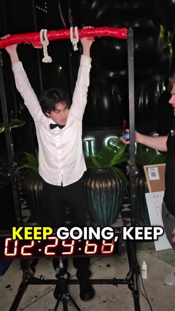 @Hanging bar challenge