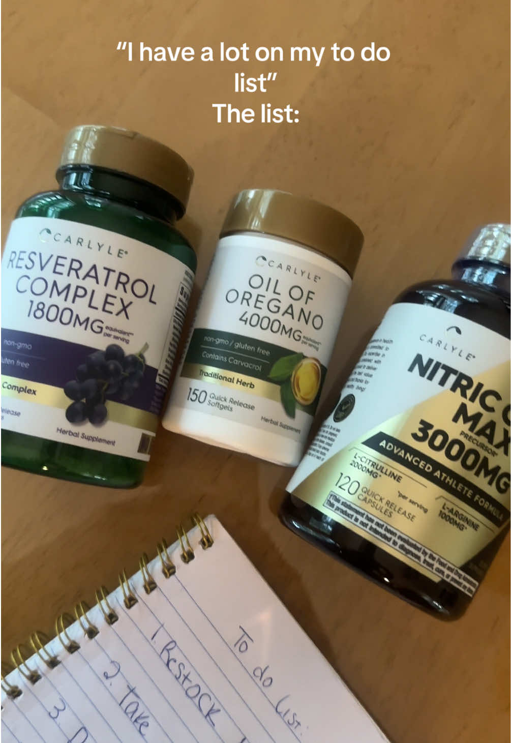 @Carlyle Nutritionals