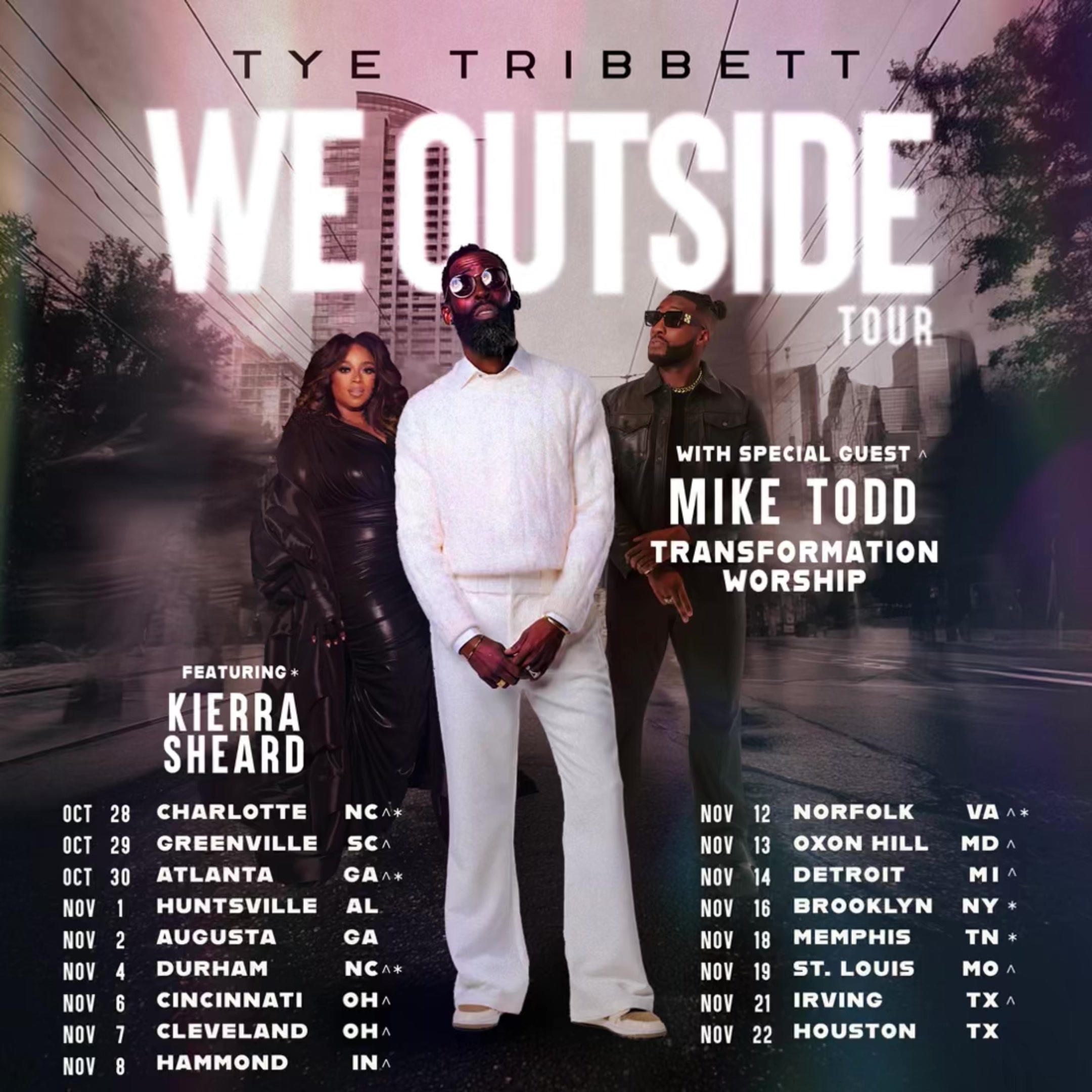 @Tye Tribbett
