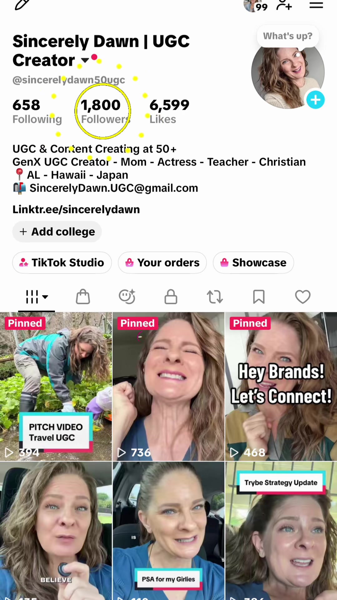 @Sincerely Dawn | UGC Creator