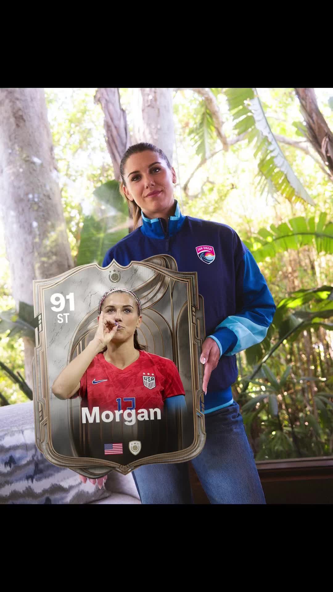 @Alex Morgan