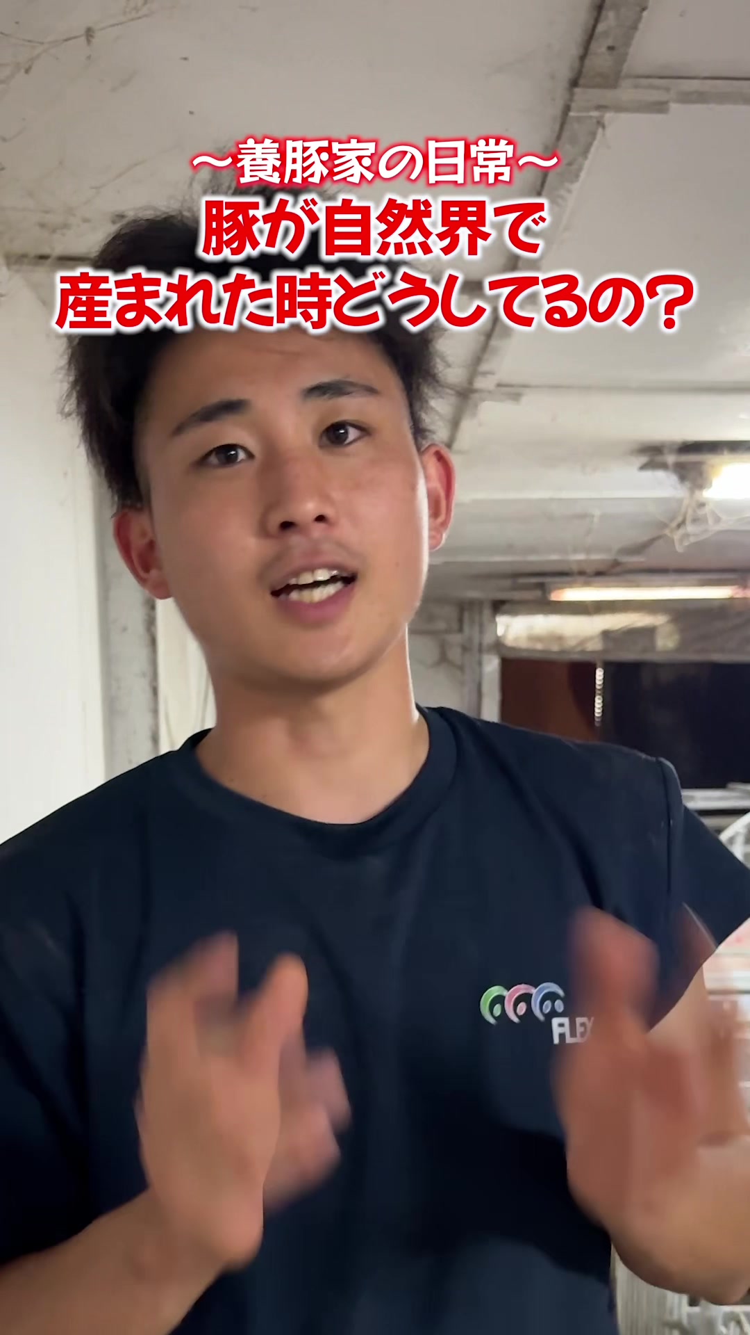 @小野友也ブタのお兄さん『命の恵』