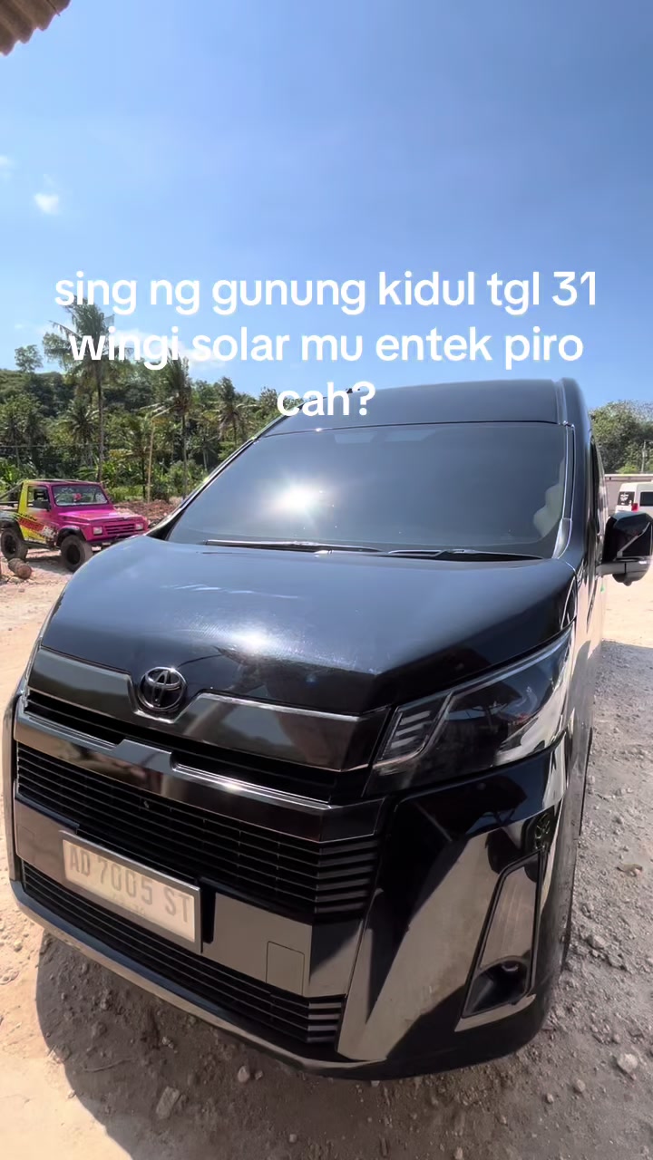 @SEWA HIACE SOLO RAYA