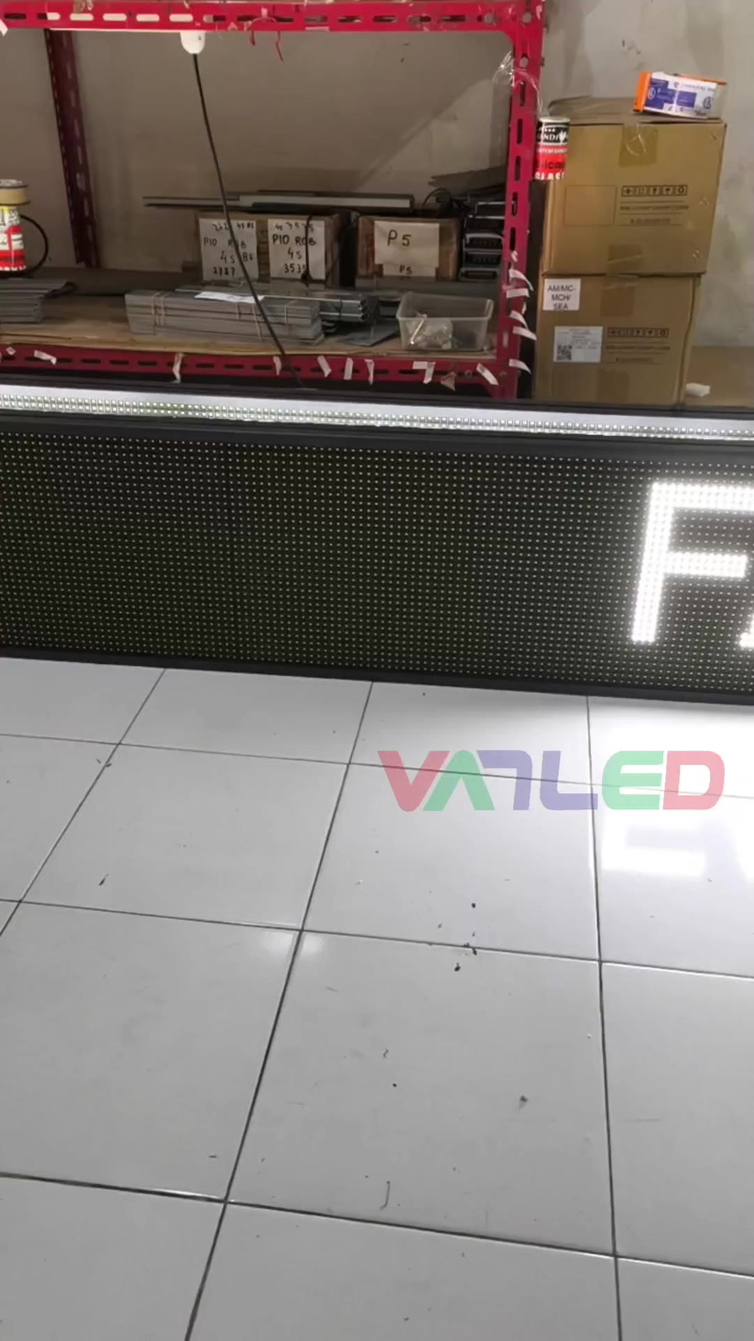 @vanled running text