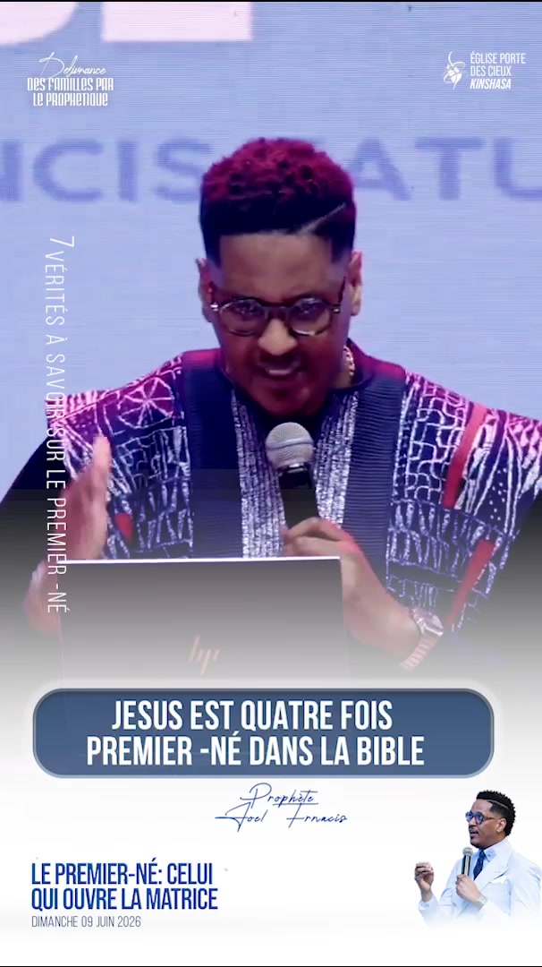 @Proph&egrave;te Jo&euml;l Francis Tatu