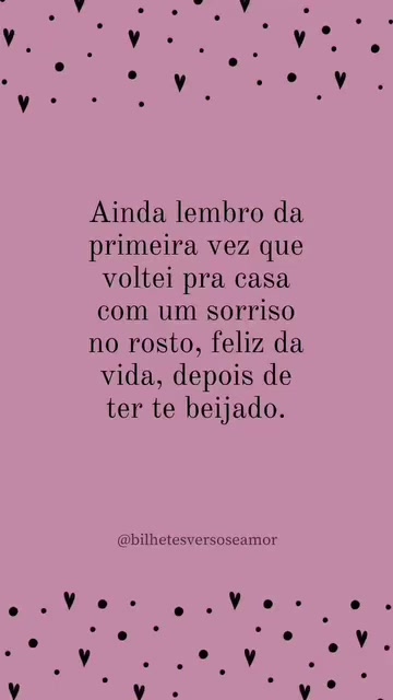 @bilhetesversoseamor