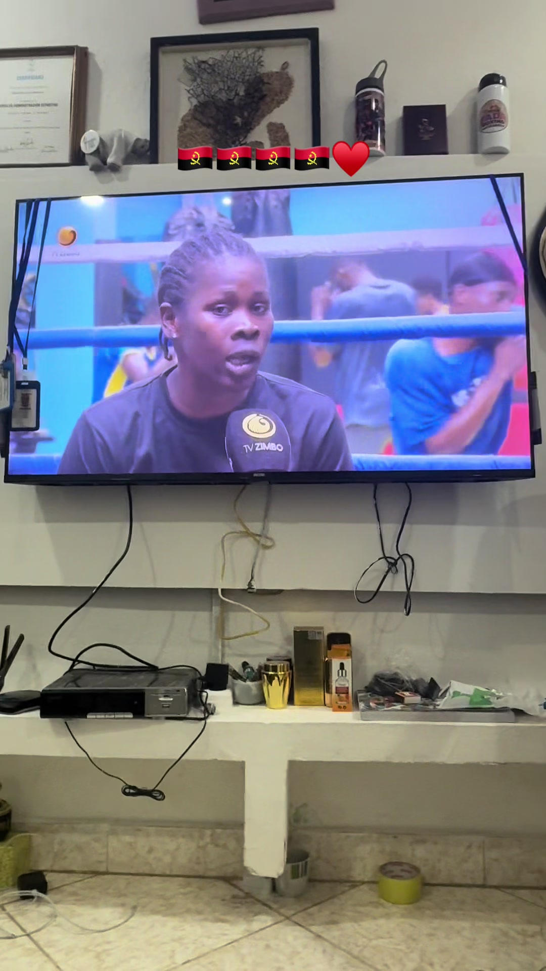 @Rainha do Boxe Em Angola 🥊