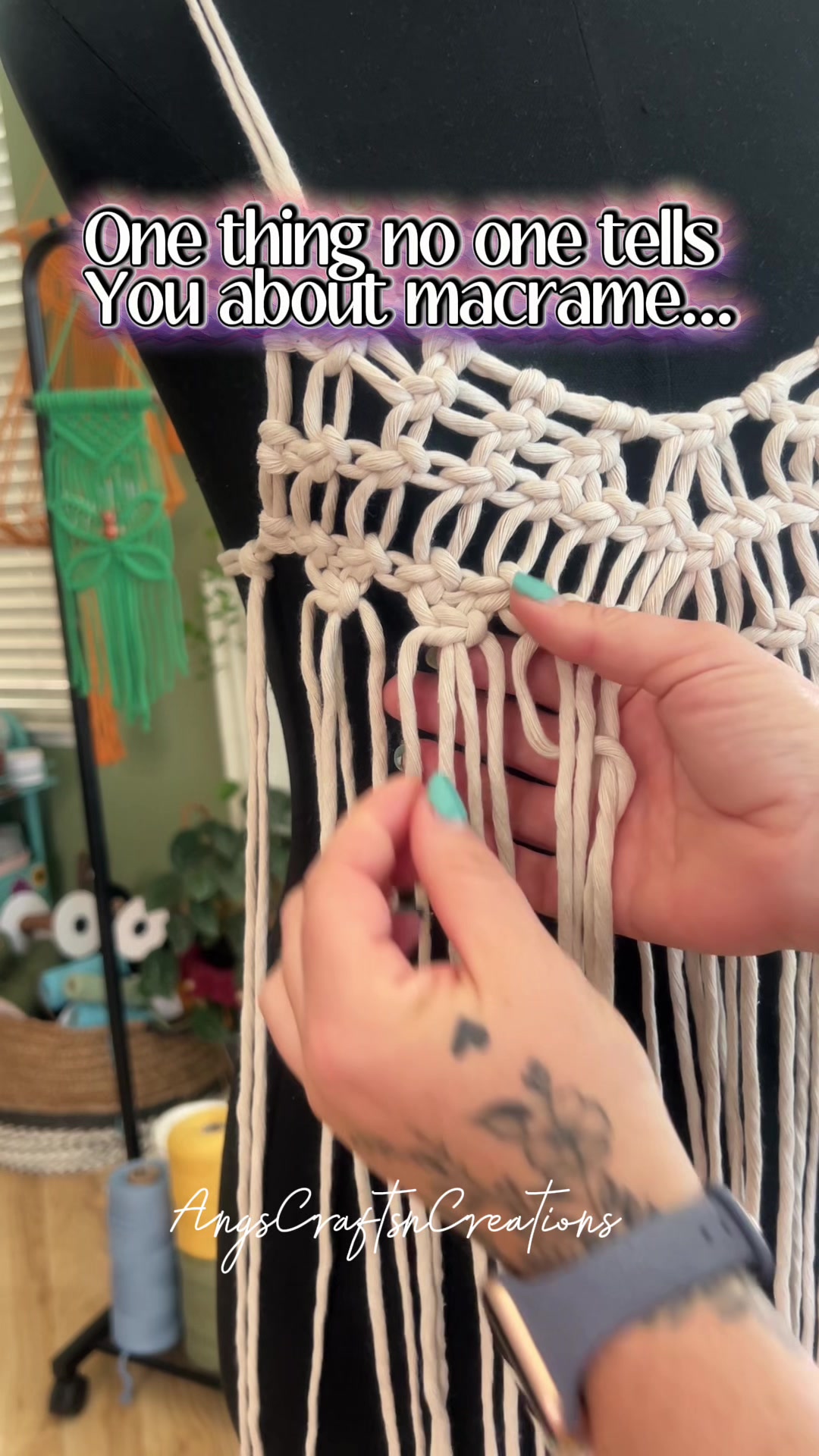 @AngsCraftsnCreations• Macrame