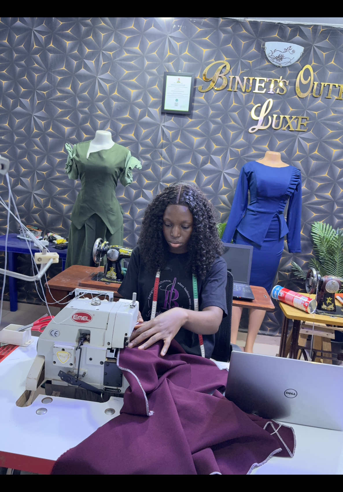 @Binjet&rsquo;s Outfit luxe(AdoEkiti)