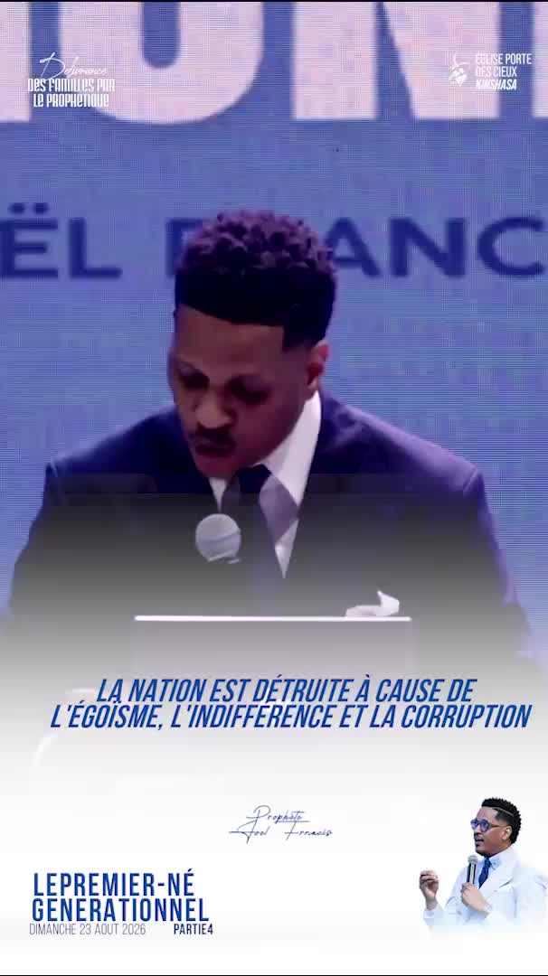 @Proph&egrave;te Jo&euml;l Francis Tatu