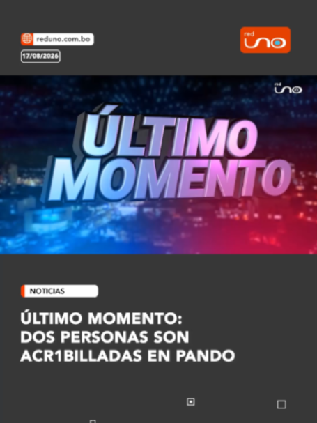 @RED UNO DE BOLIVIA
