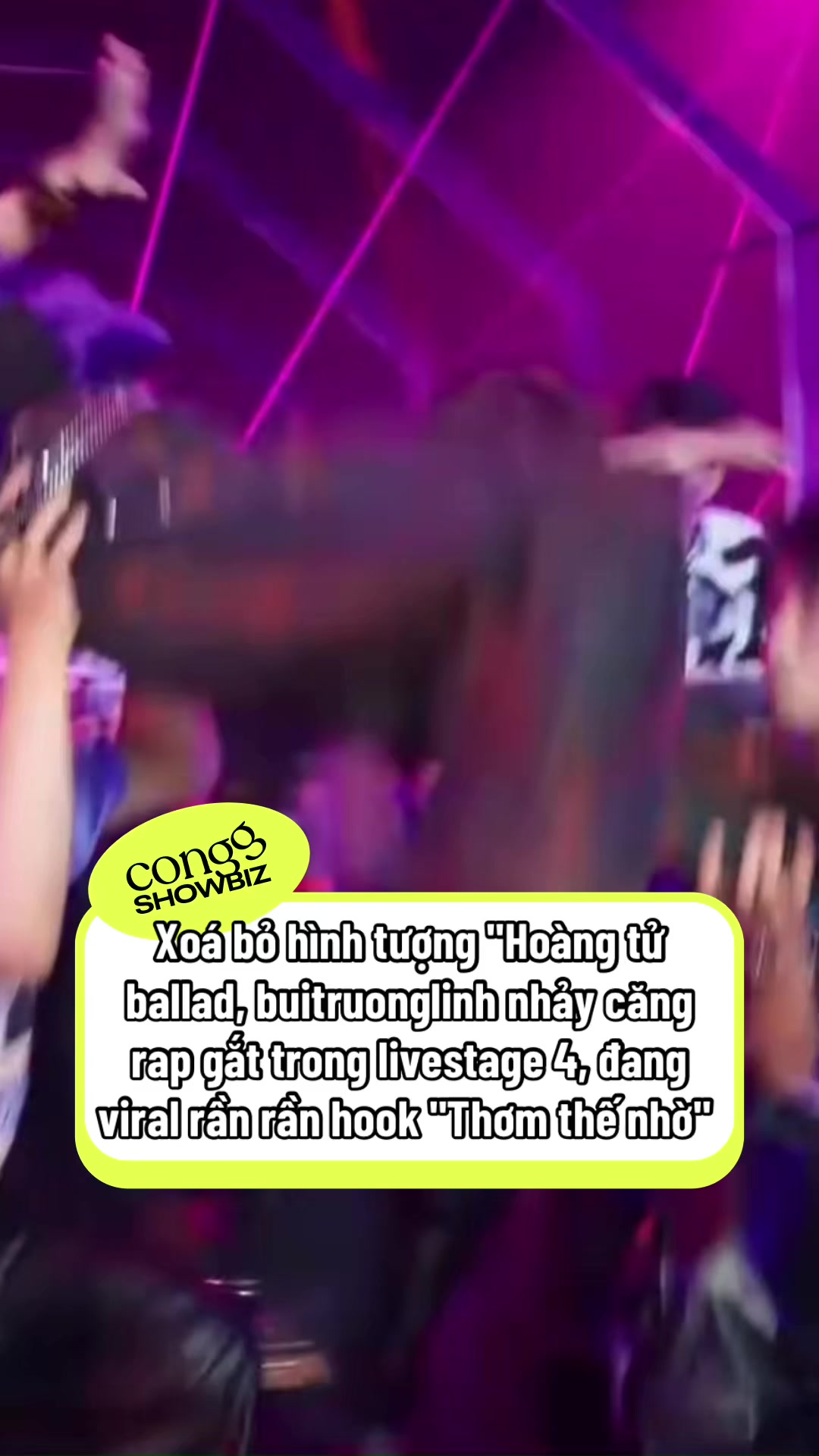 @congg SHOWBIZ