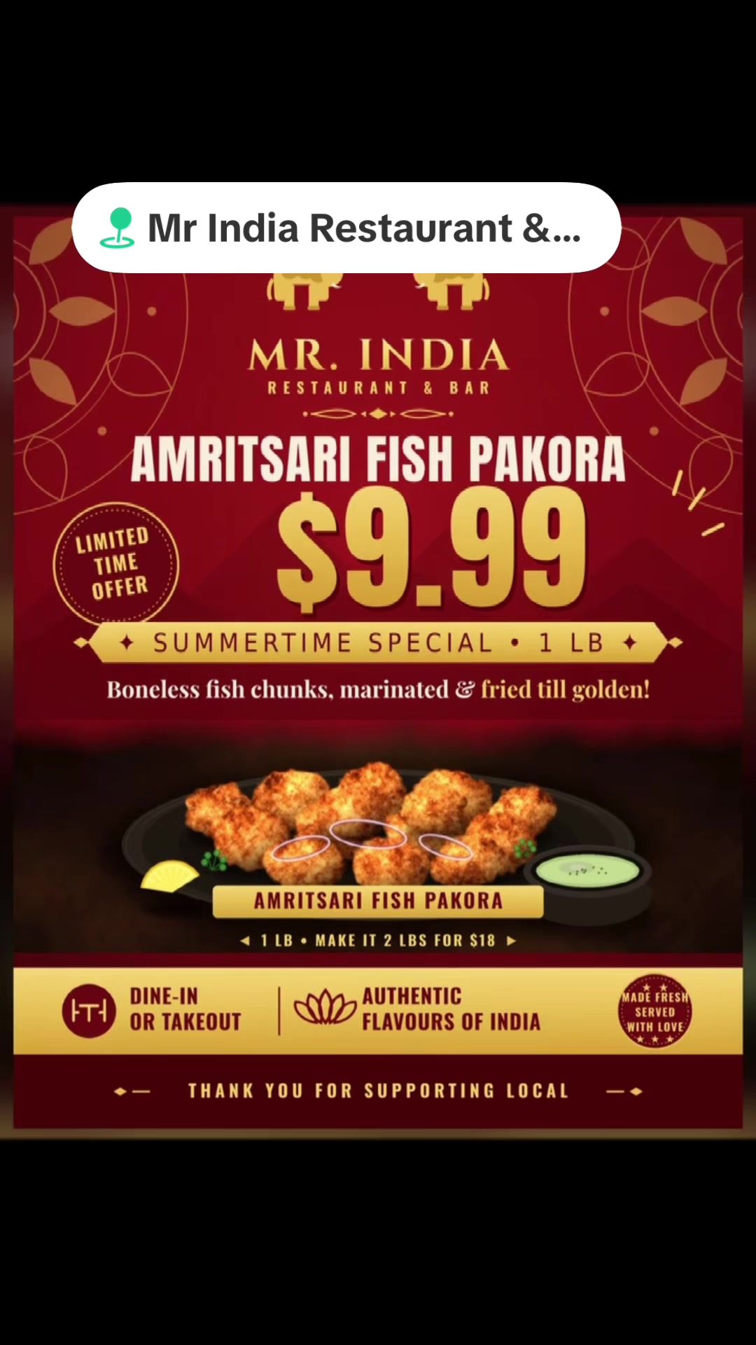 @Mr India Restaurant