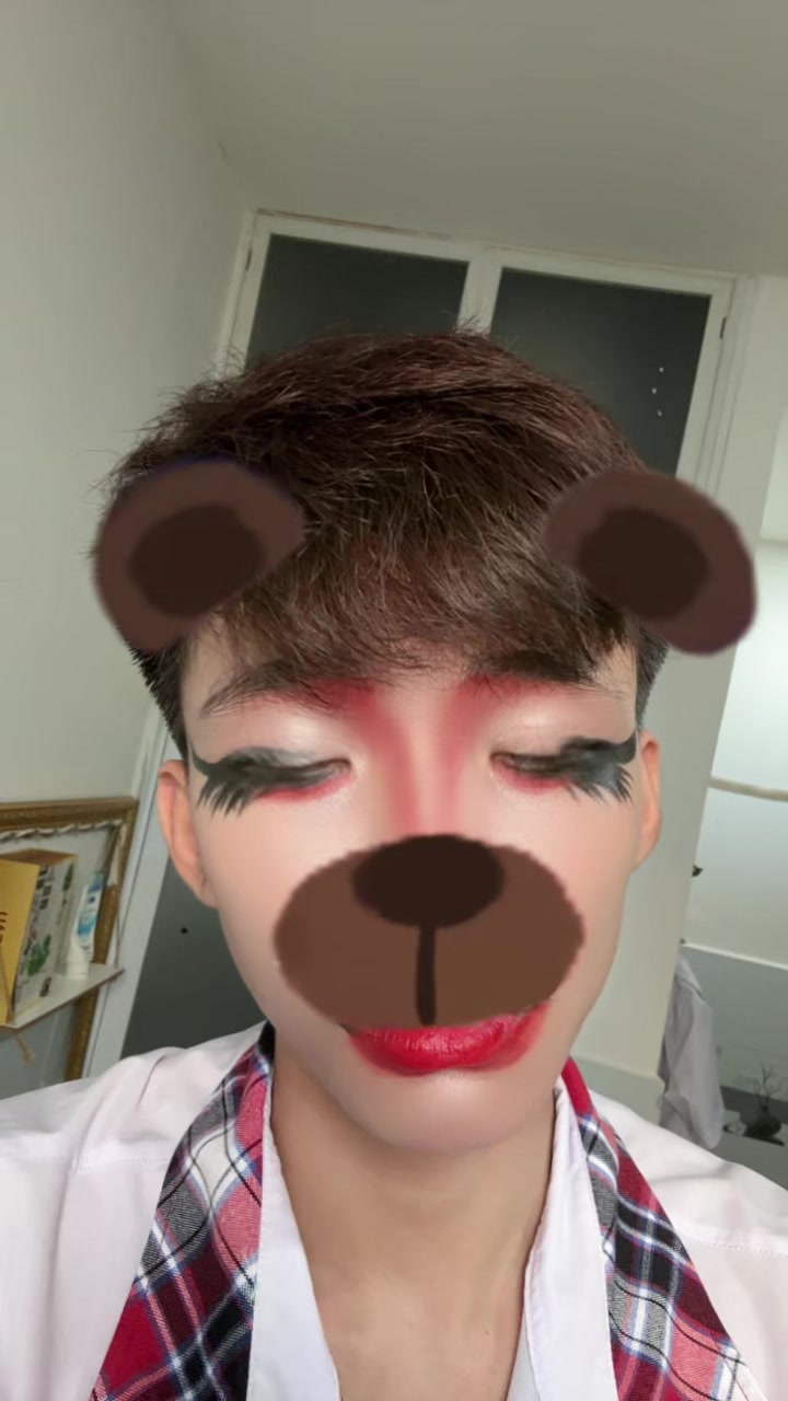 @xinh gái mặt mộc