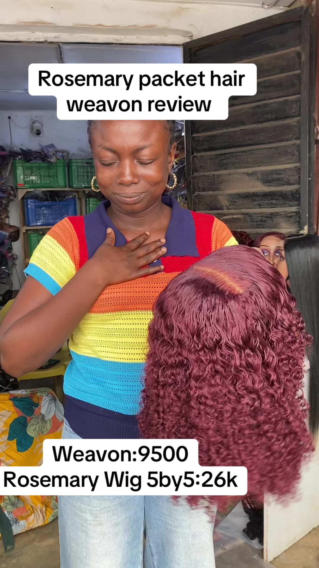 @*HAIR VENDOR IN AYOBO*