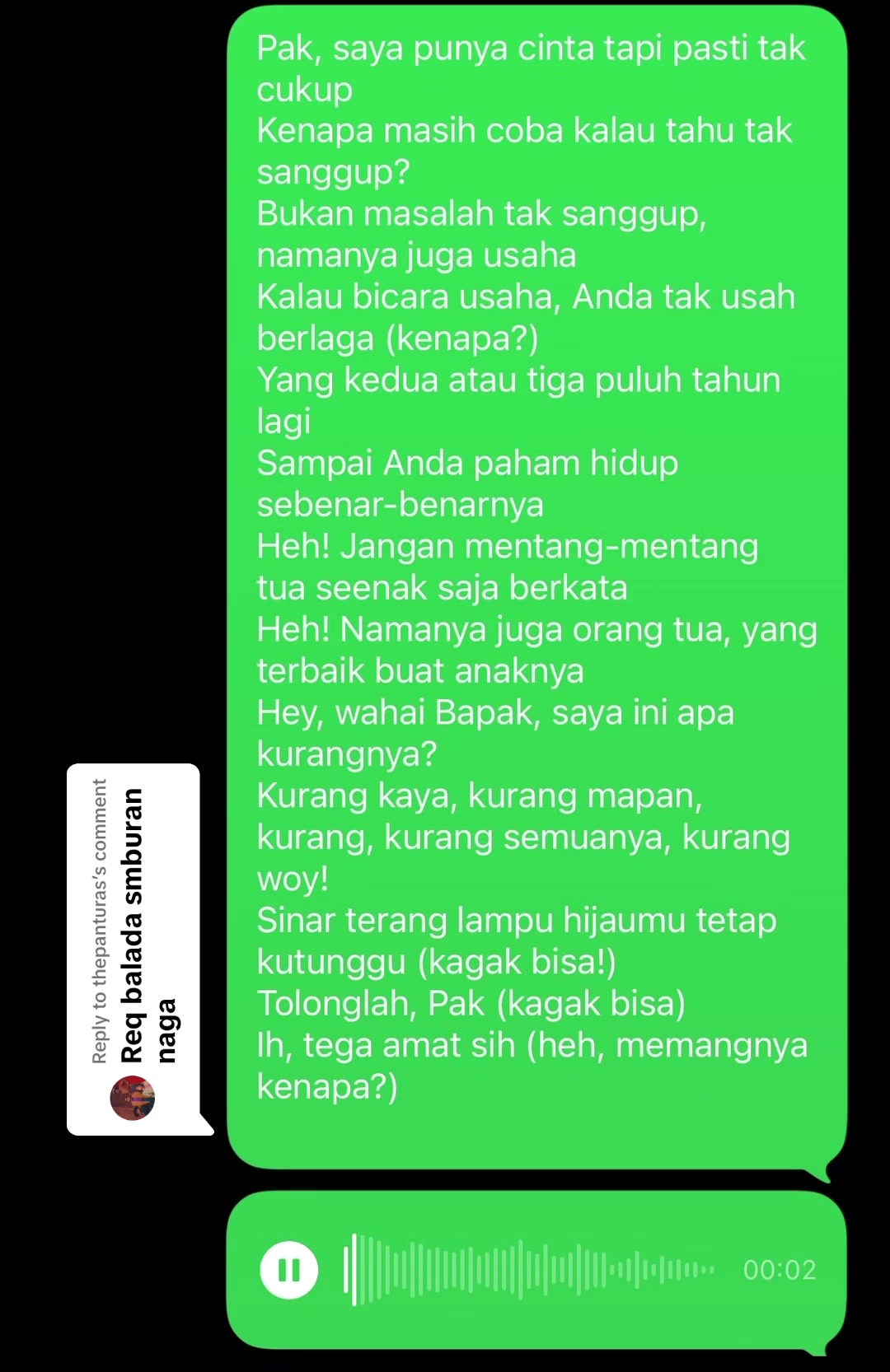 @Vokalis Andalan