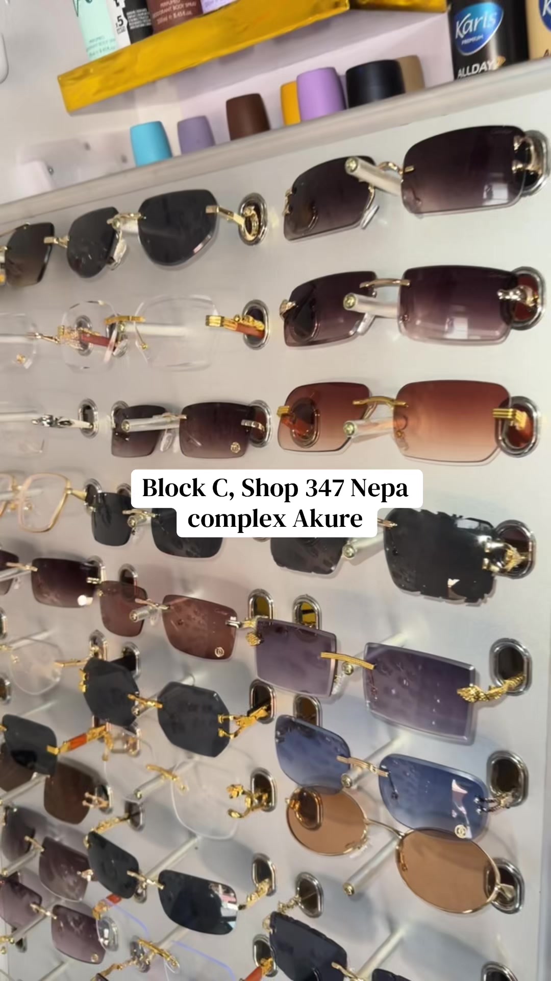 @AKURE SUNGLASS VENDOR 1