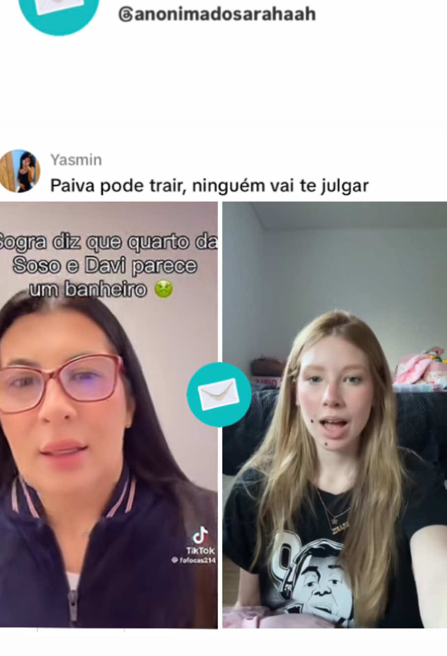 @An&ocirc;nimas do Sarahah