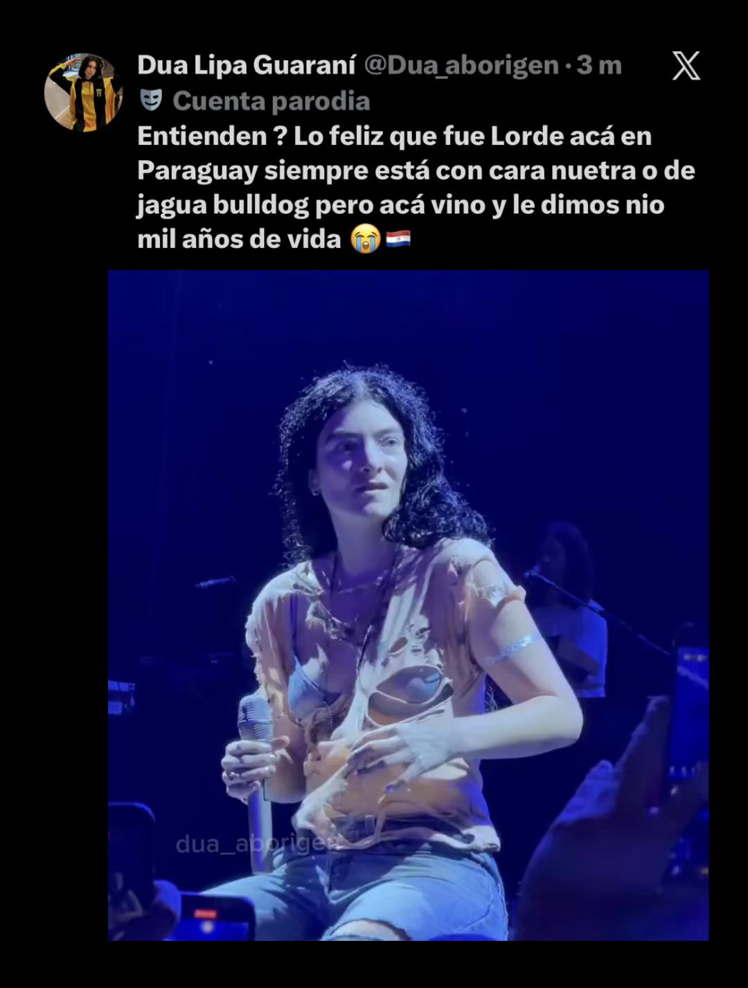 @Dua Lipa Guaraní