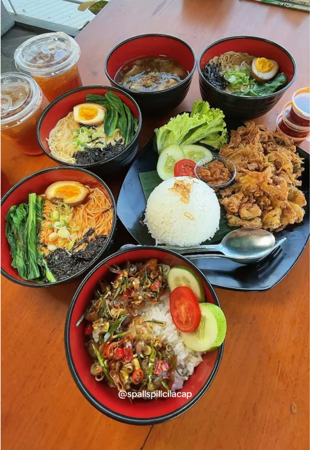 @Spall Spill Cilacap