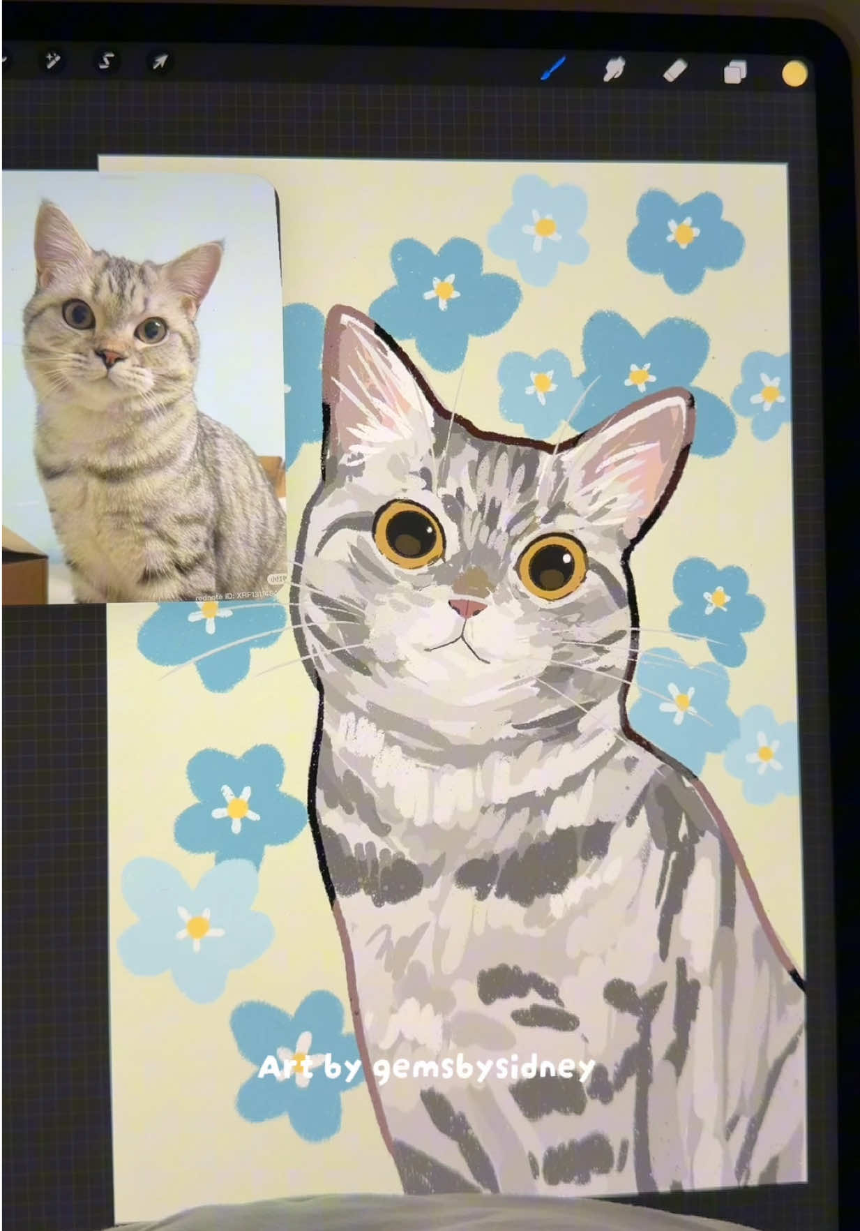 @sidney 🌸 cat art 🐾
