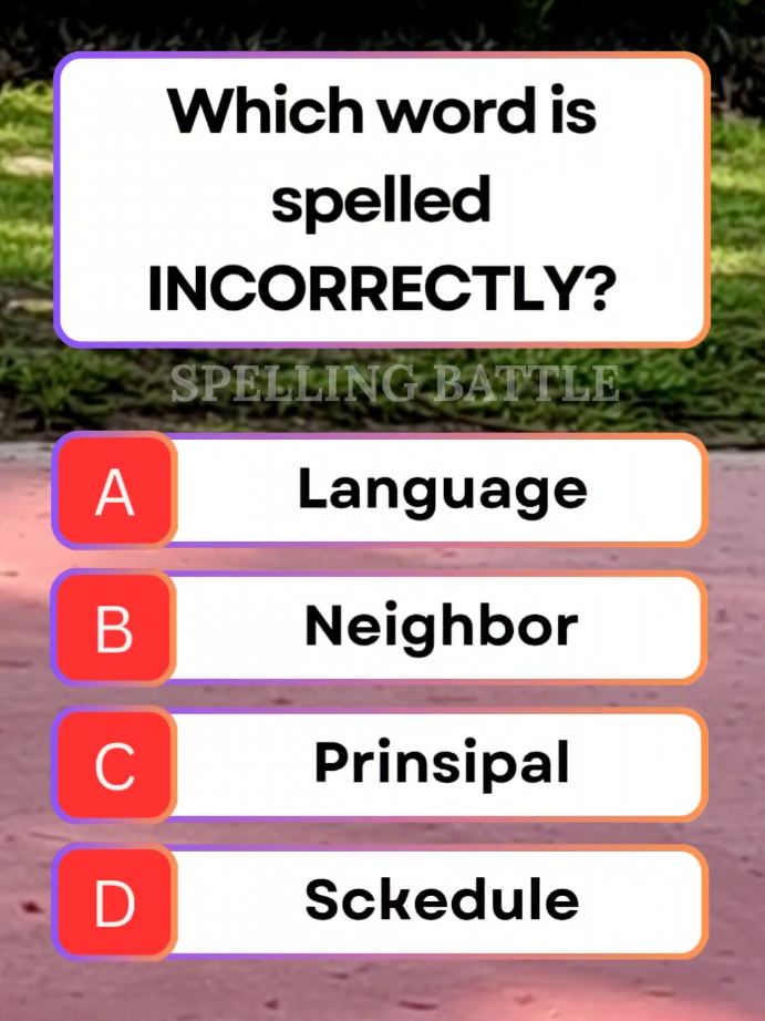 @Spelling Battle