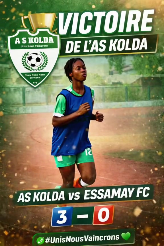 @AS Kolda féminine 💚🤍
