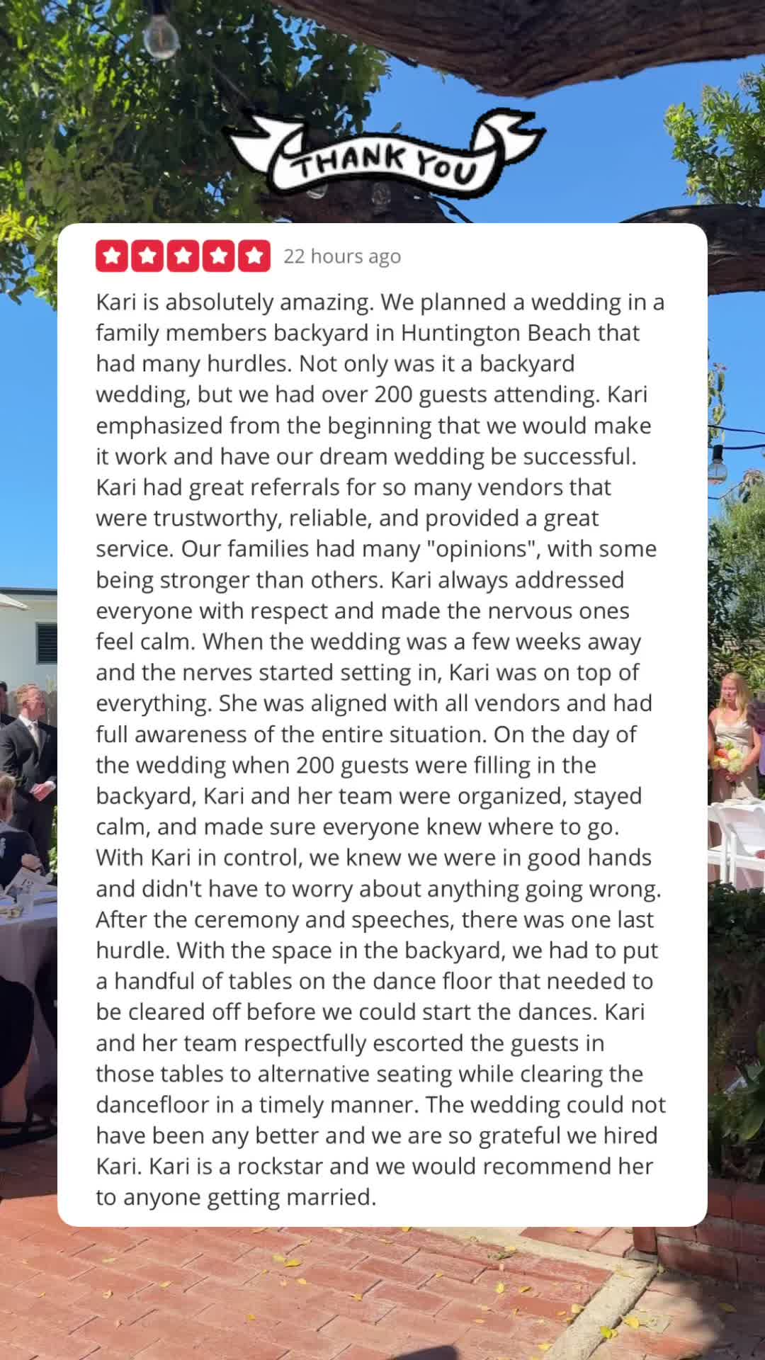 @Kari | So Cal Wedding Planner