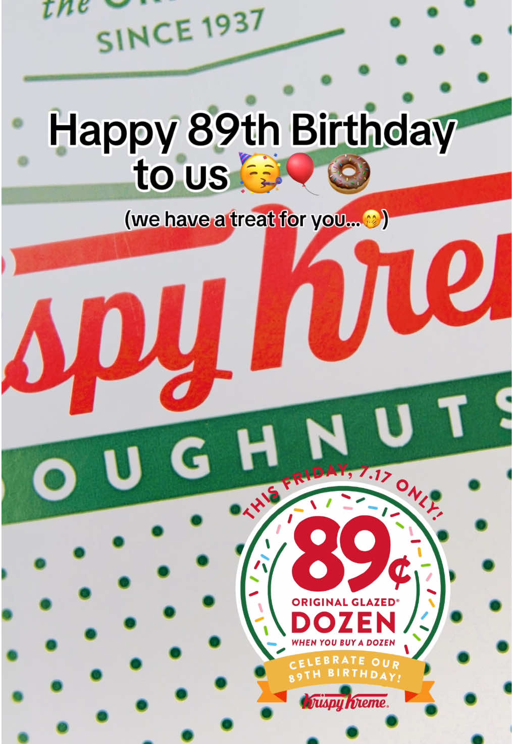 @Krispy Kreme