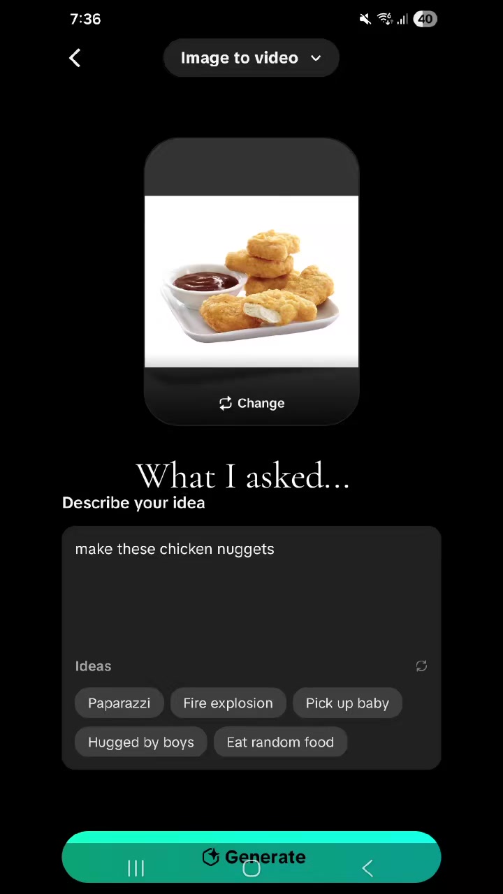 @chicken nuggets