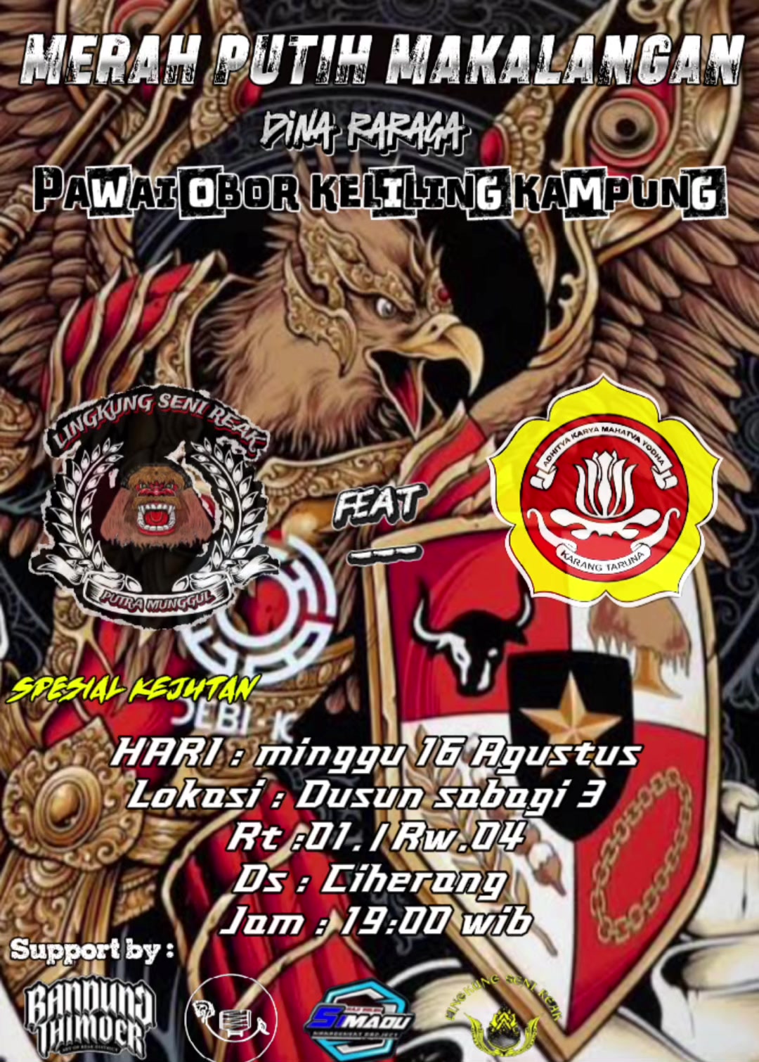 @“SENI REAK PUTRA MUNGGUL”