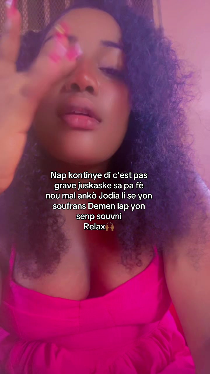 @Sendy ti Fanm pasyans lan 🙌💯