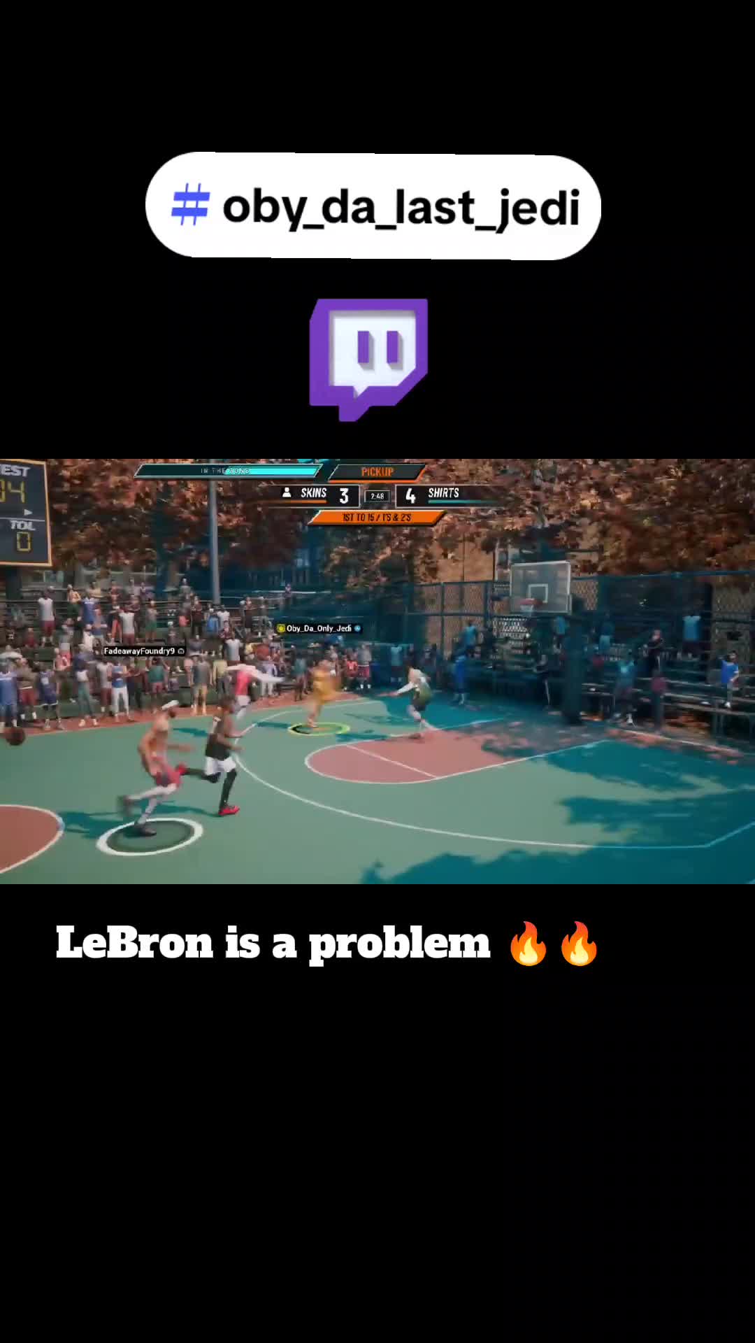 @Twitch: Oby_Da_Last_Jedi