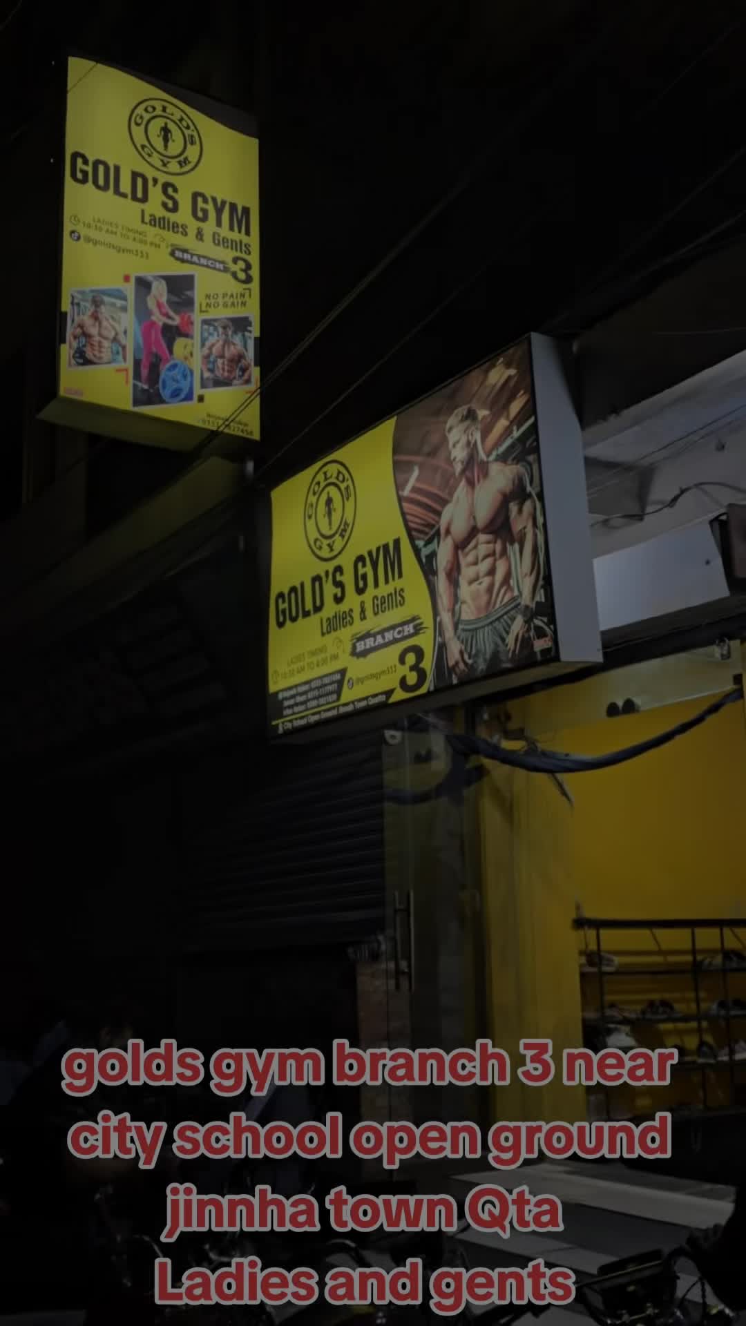 @GOLDS GYM