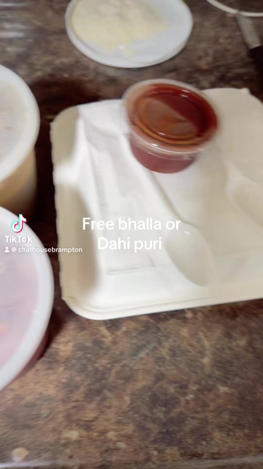 @Chaat house brampton