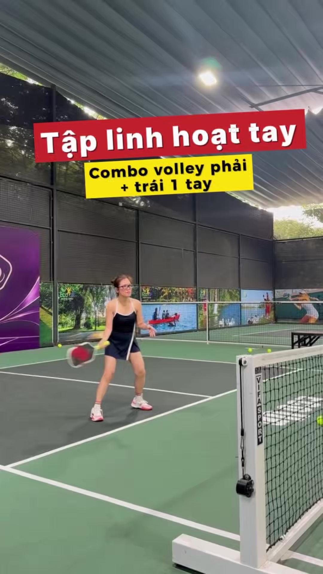 @Vợ chồng U50 m&ecirc; pickleball