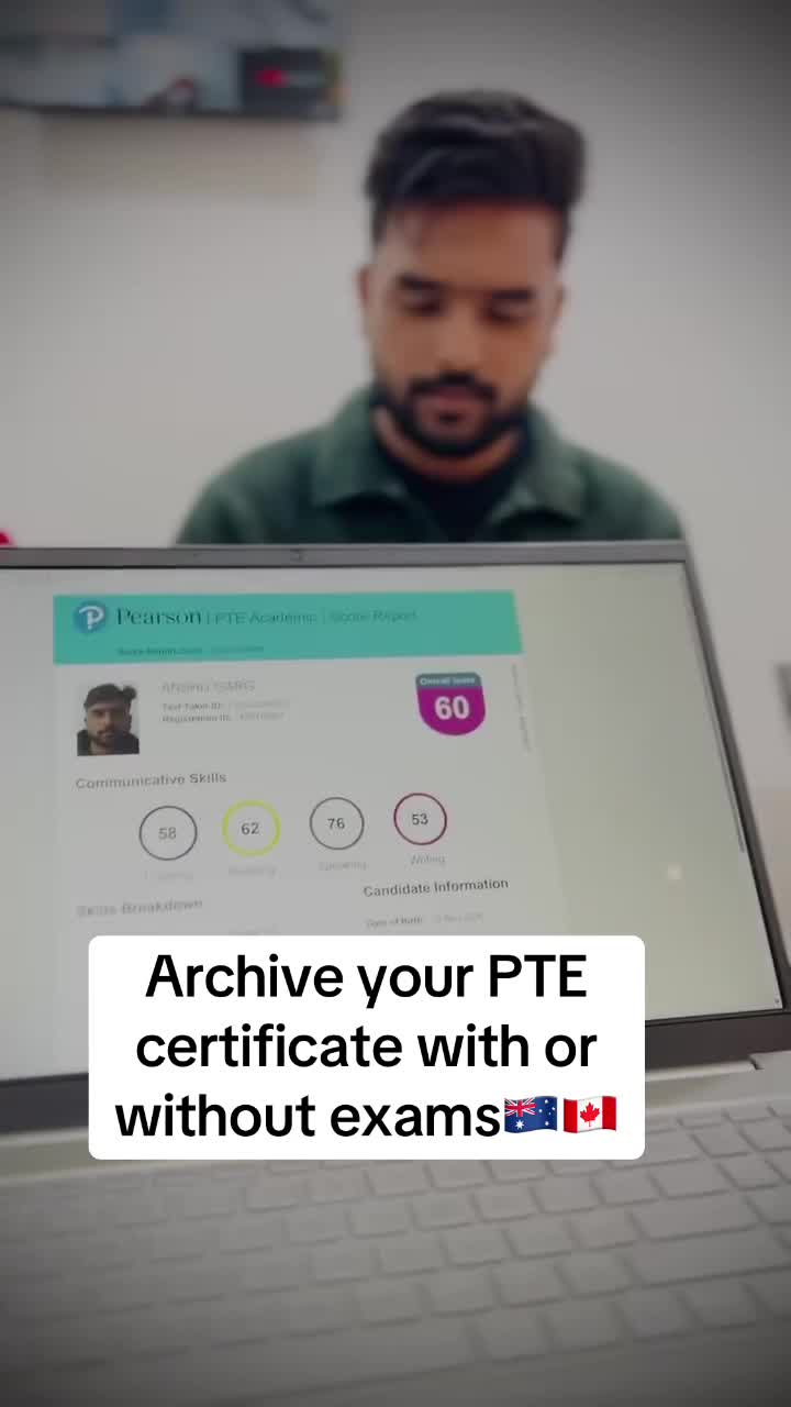@PTE/IELTS CERTIFICATE 75PLUS🏆
