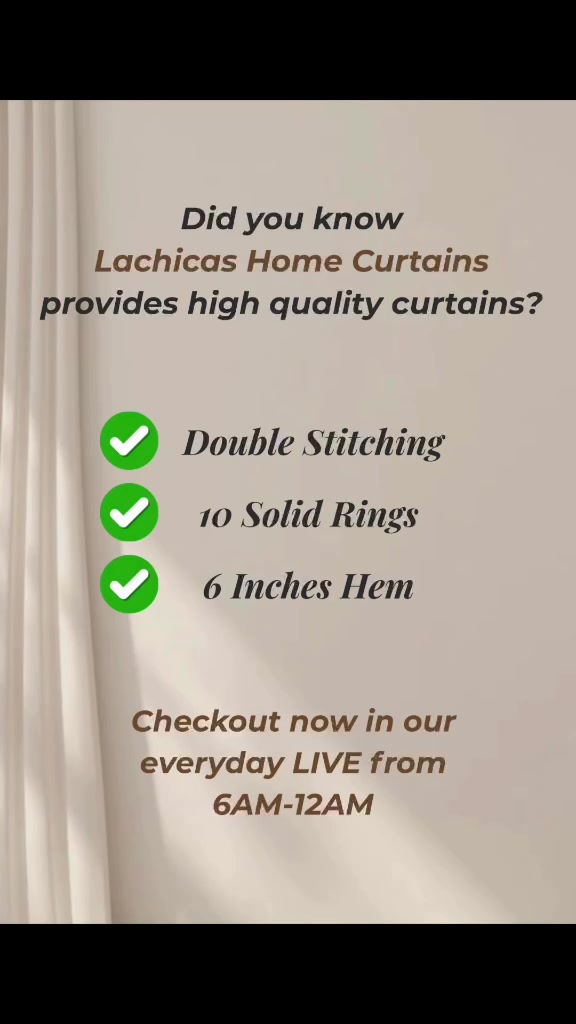 @Lachicas Home Curtains