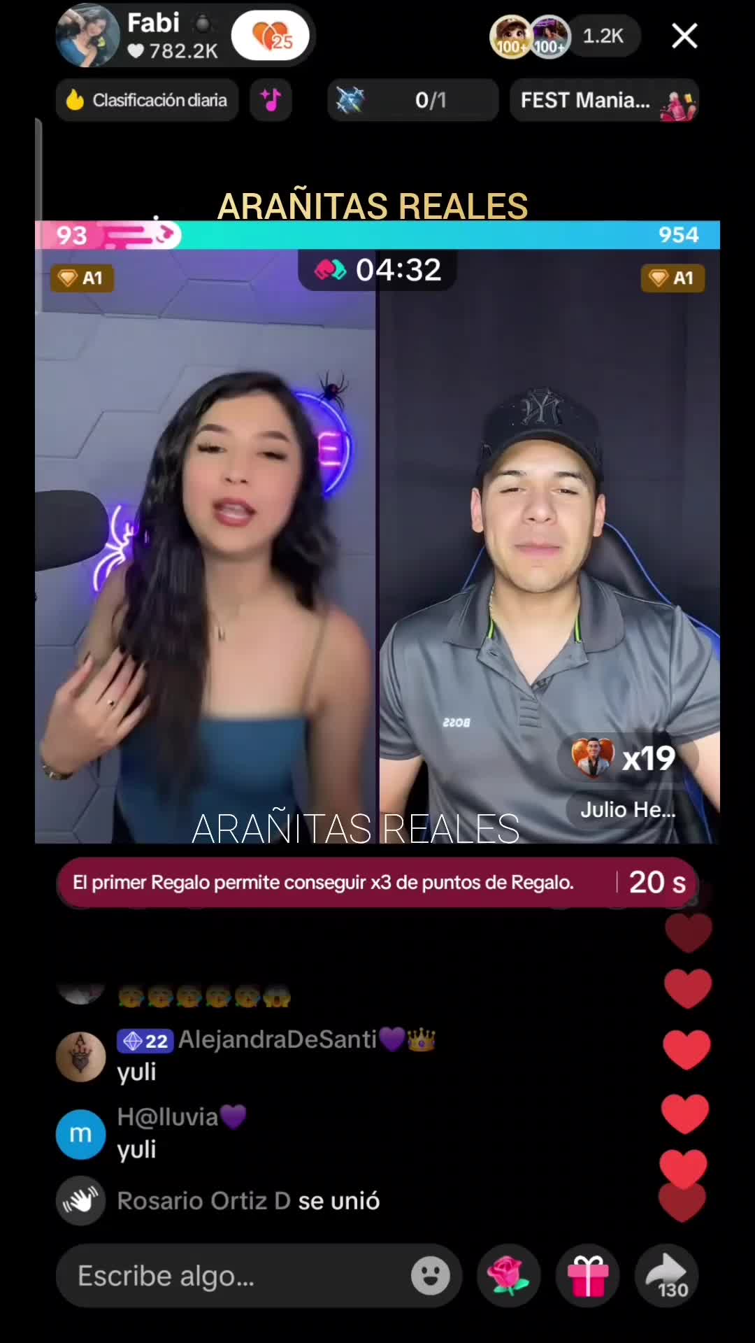 @🕷🍷Arañitas Reales 🎤🇬🇹